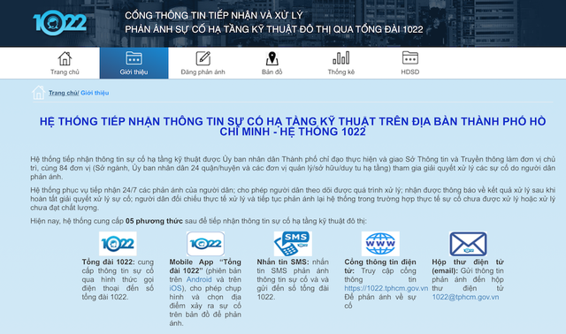 người dân phản ánh qua facebook