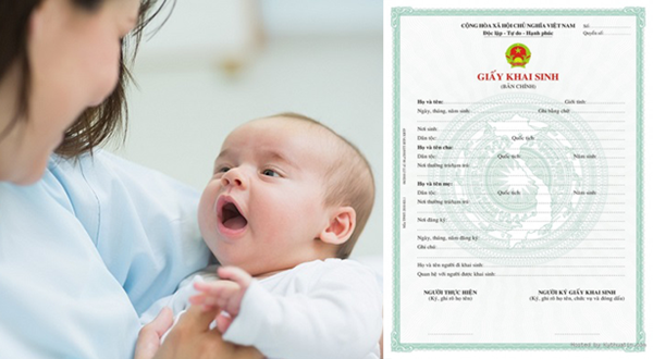 Thủ tục đăng ký khai sinh cho con mới và đầy đủ nhất