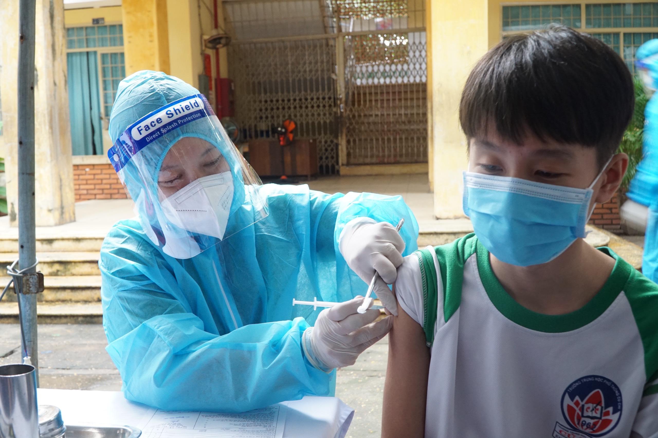 Triển khai tiêm vắc xin Covid-19 cho trẻ từ 5 đến dưới 12 tuổi tại TP.HCM